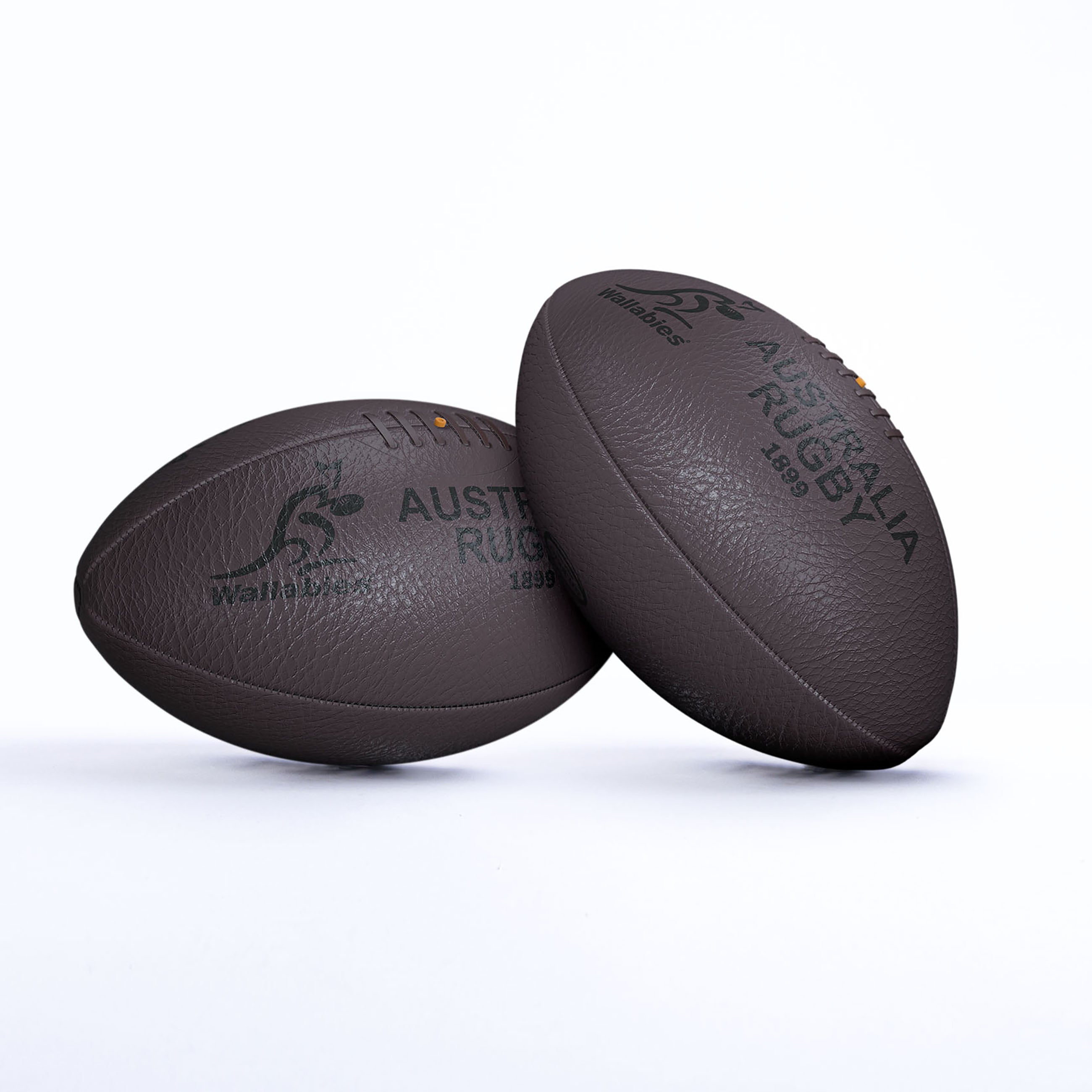 Australia Rugby Vintage Leather Ball