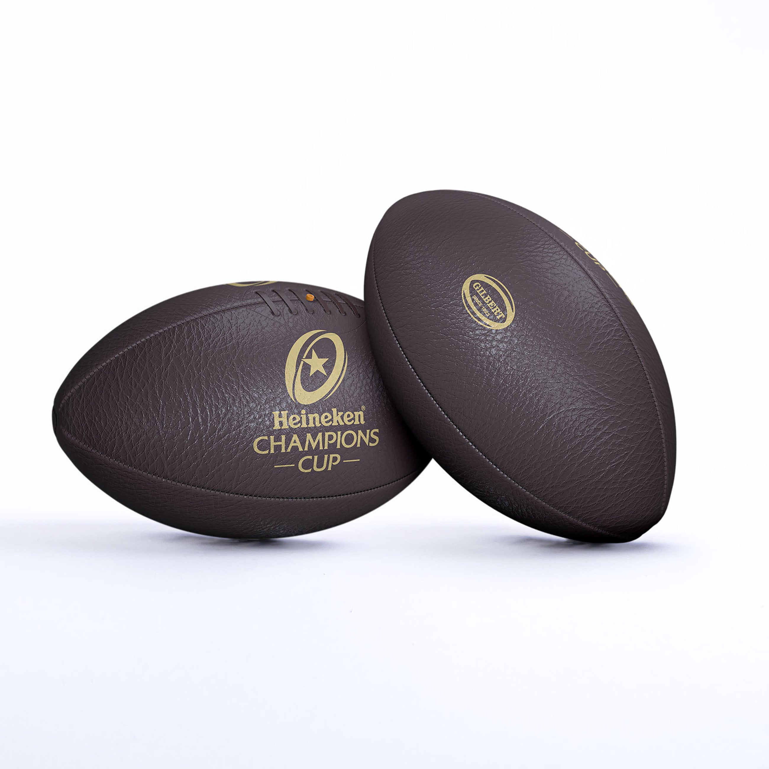 Heineken Champions Cup Vintage Leather Ball